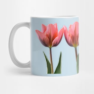 Tulipa &#39;Pretty Princess&#39; Triumph Group Tulip Mug